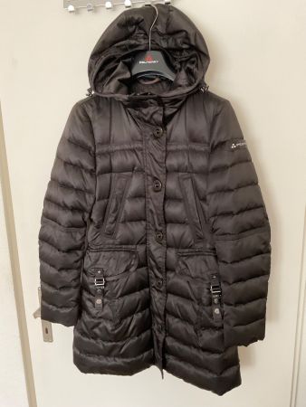 PEUTEREY Daunen Mantel Gr XS/34/36 it. 40 schwarz NWRT