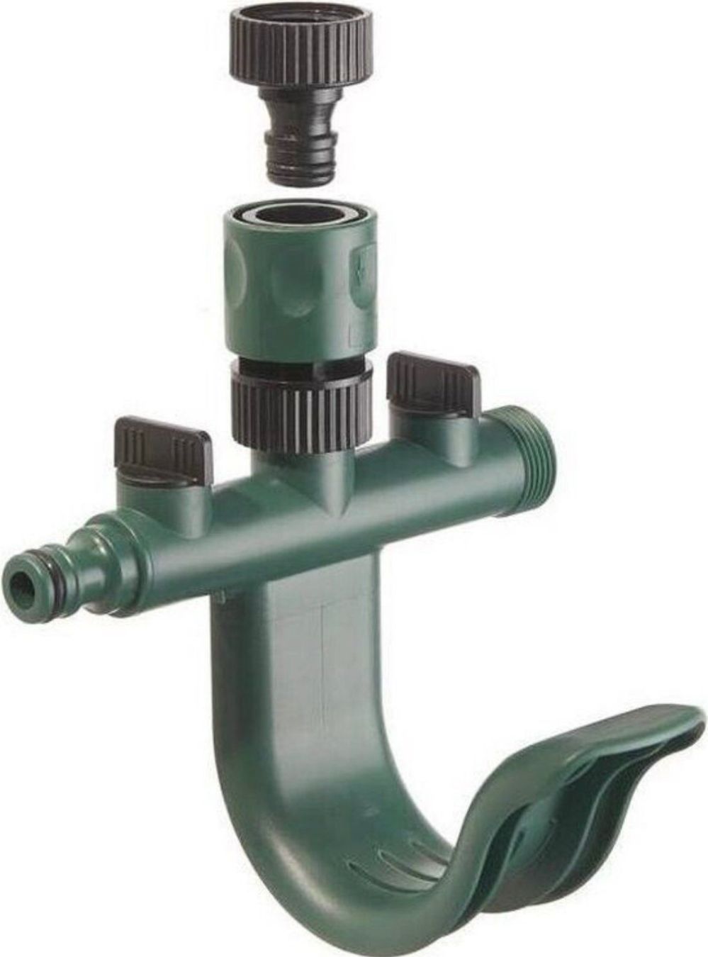 Tubi & Tubi flessibili: Wasserverteiler 3 in 1 mit Schlauchhalter – Nuovo (secondo la descrizione) da Heerbrugg venduto da ProBau-Liq