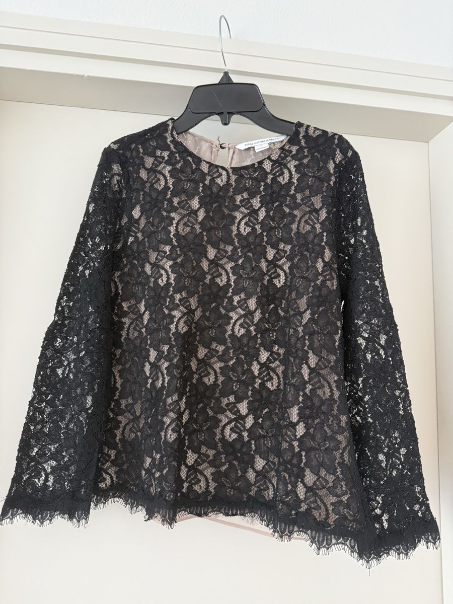 Diane von Furstenberg Top: Top in pizzo DIANEVON FURSTENBERG – Usato da Viganello venduto da mit_hd8q 5