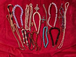 Sammlung Halsketten - Vintage - Modeschmuck