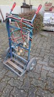 Flaschenwagen mit Schlauch und neuem Druckminderer