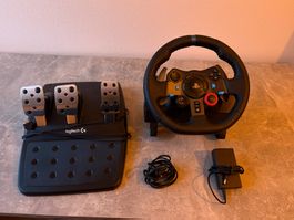 Logitech G29 Lenkrad mit Pedalen
