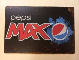 Pepsi Max Blechschild