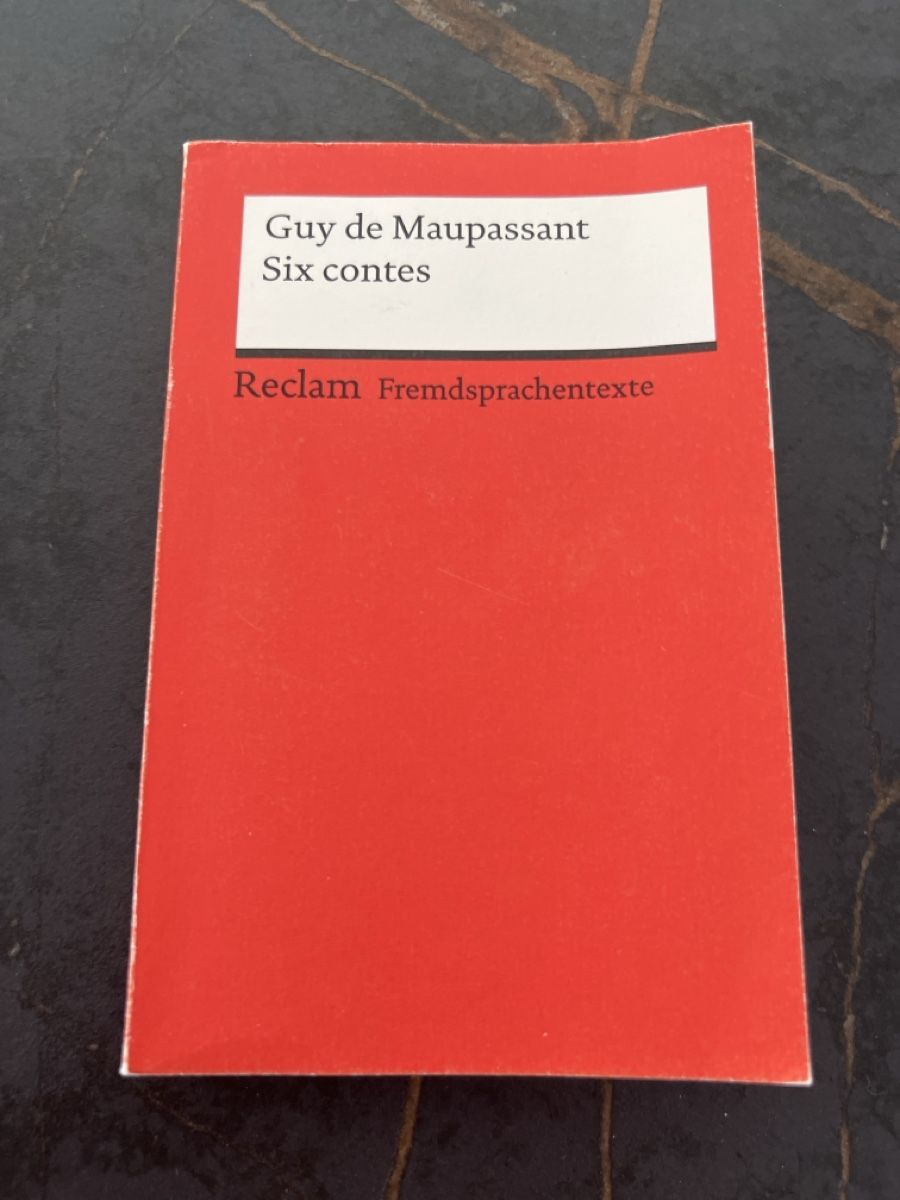 Bücher: Guy de Maupassant Six contes Reclam – Neu (gemäss Beschreibung) aus Lyss von lio_9dvs