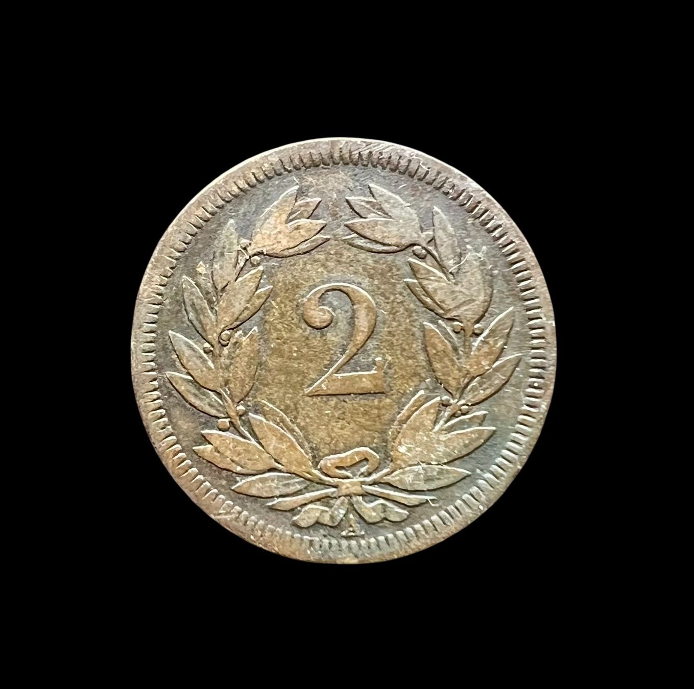 Toutes les monnaies: 2 Centimes 1850 – D'occasion à Sion par numision 1