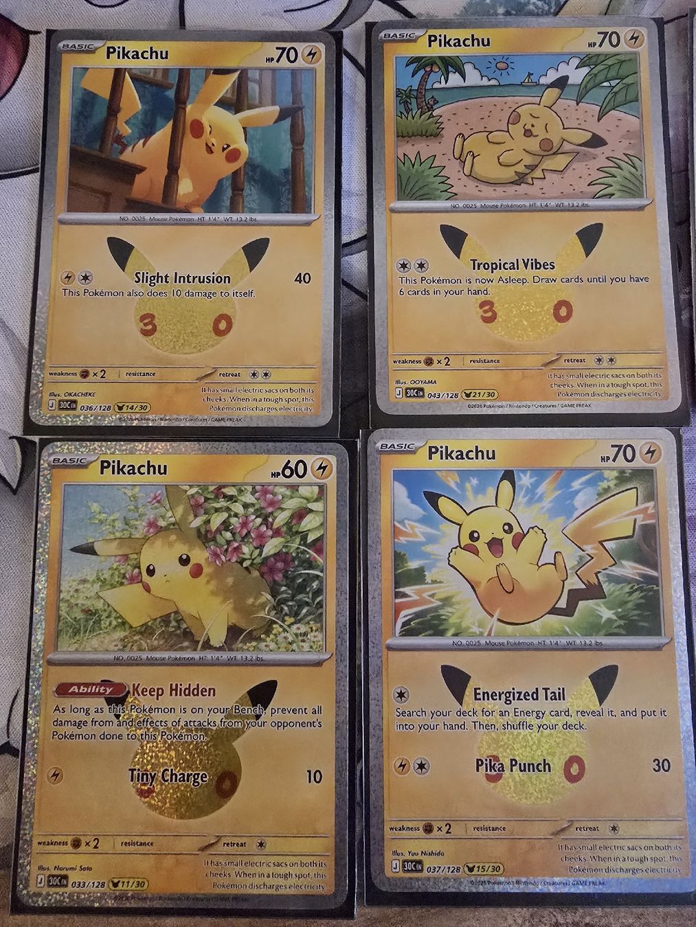 Pokémon Sammelbilder & Trading cards: Pikachu 30th anniversary EN 15/30 – Neu und originalverpackt aus Olten von Pokemon2all 2