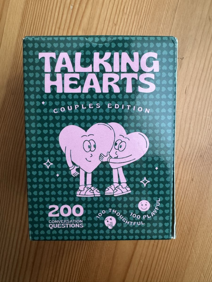 Spiele: Talking hearts couples card game – Neu und originalverpackt aus Genève von chk_h2dy