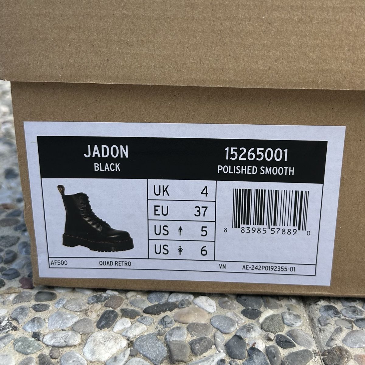 Dr. Martens Scarpe da uomo: Dr. Martens JADON boots black – Usato da brent venduto da fukusapes 5