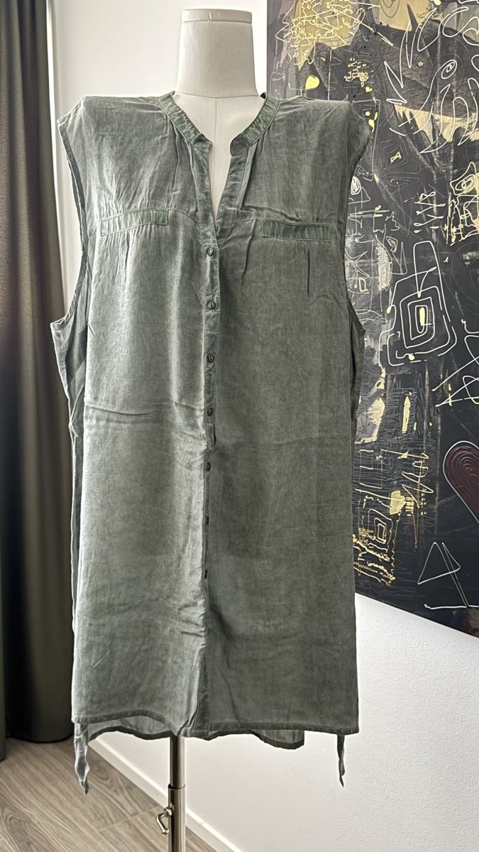Camicette: Bluse BON'A PARTE Grösse 52 Khaki  – Nuovo (secondo la descrizione) da Mörigen venduto da TimelessFinds