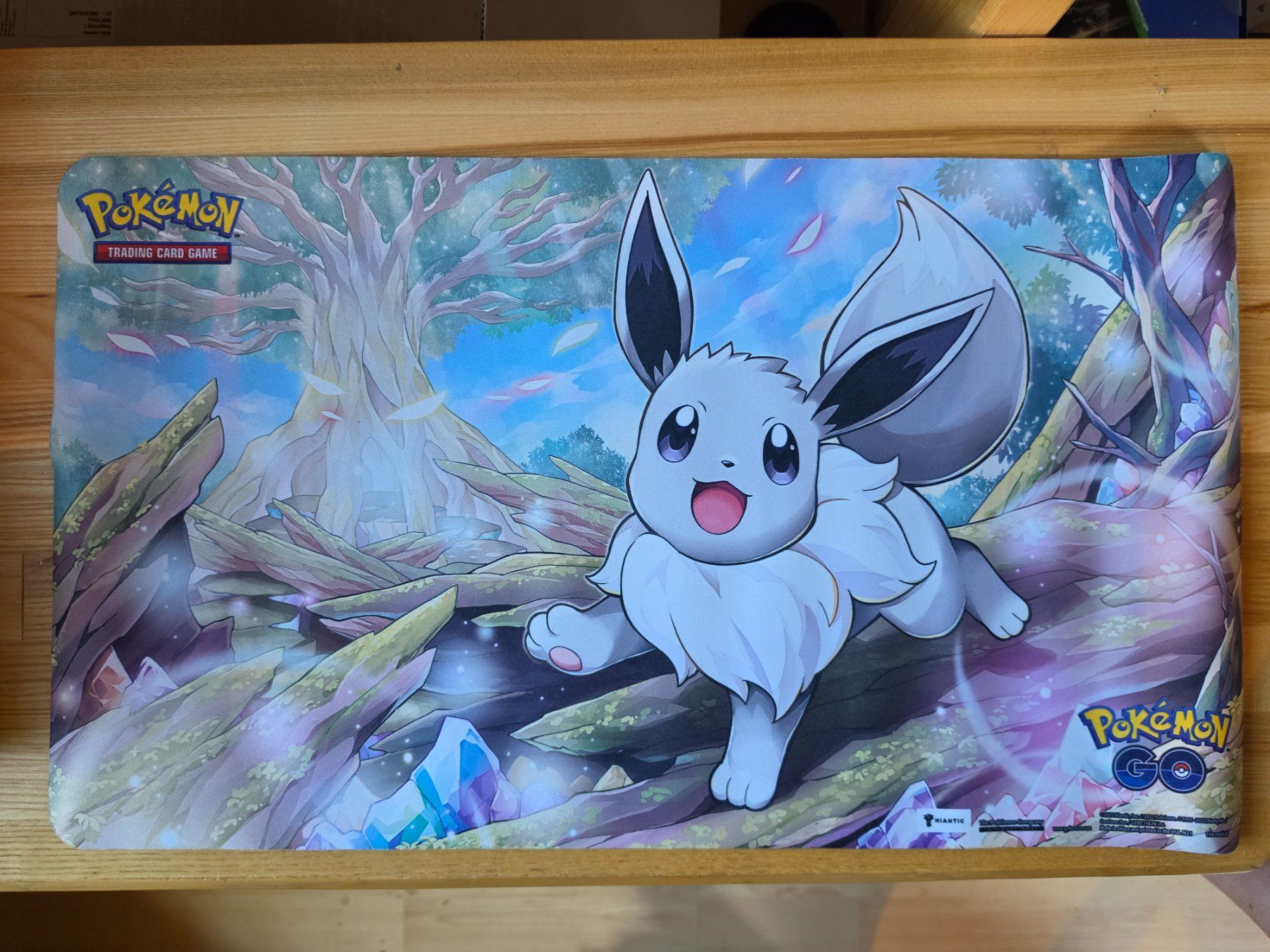 Pokémon Cartes à collectionner: Pokemon Mausmappe /Unterlage Evoli – D'occasion à triesenberg par wisi369