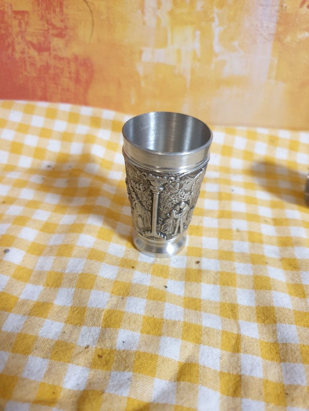 Altro: Zinn Schnaps Flasche 4 Glässer – Usato da Olten venduto da Marsmobil 6