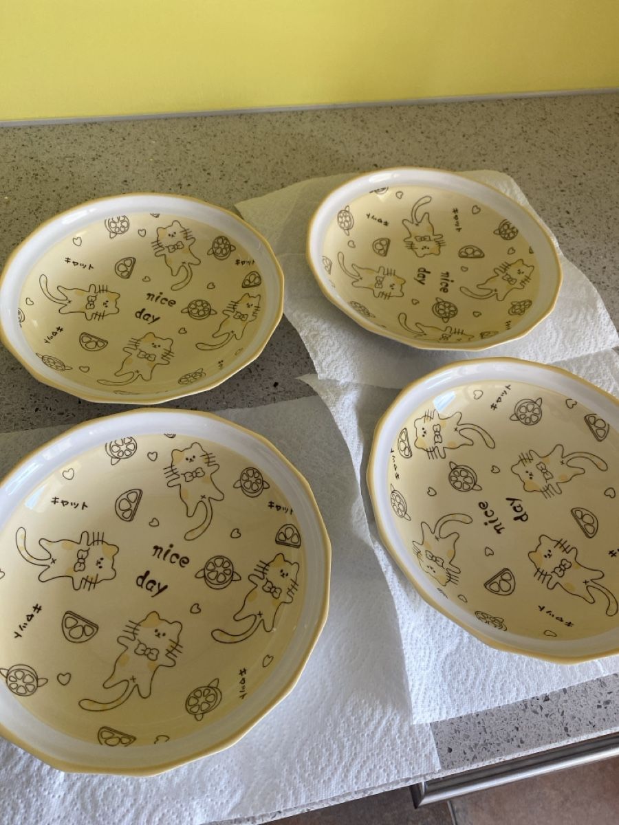 Assiettes: Teller mit Katzenmotiv NEU – Neuf (Voir description) à Wolfwil par ISAsShop 2