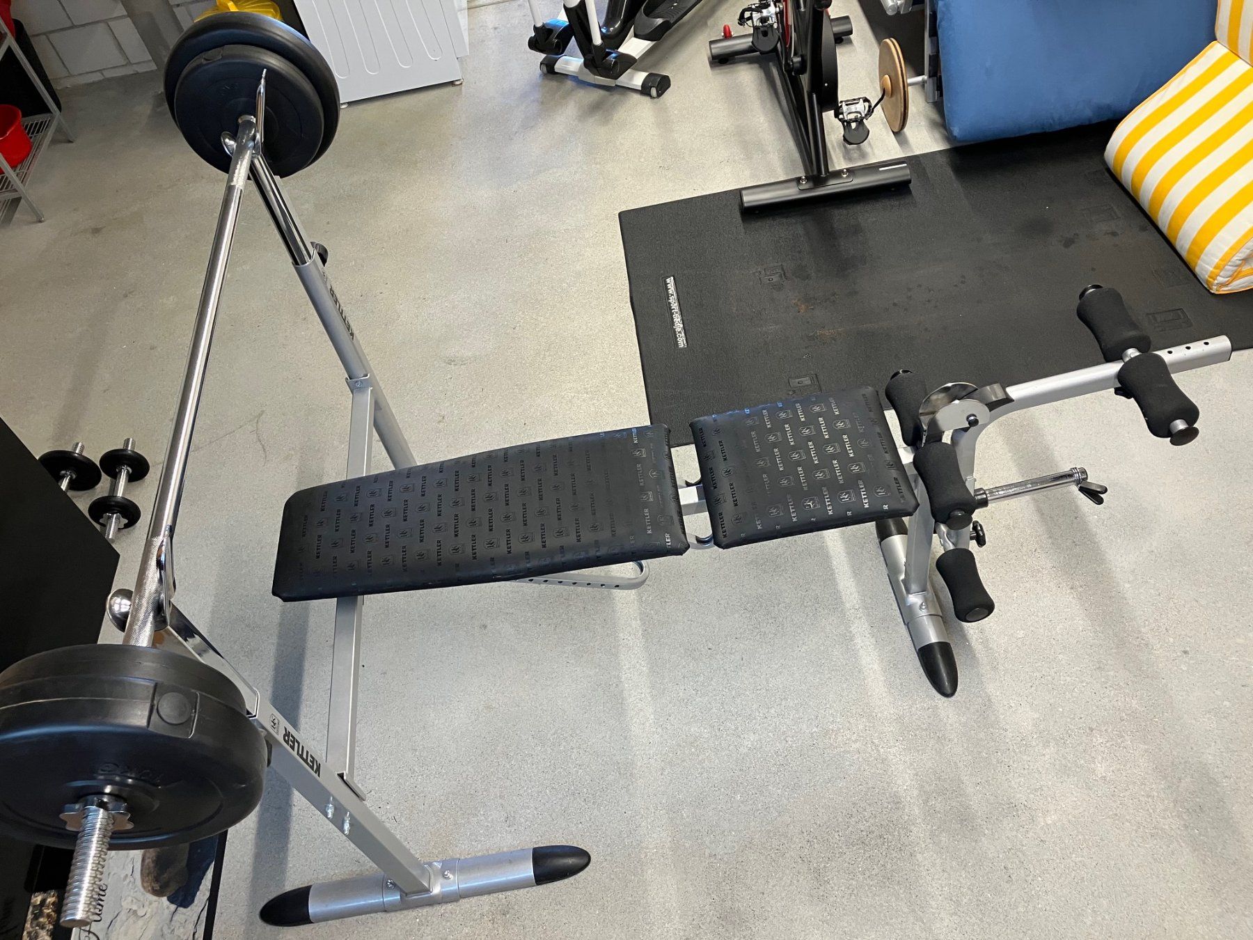 Kettler Hometrainer: Drückbank Kettler – Usato da Dintikon venduto da Quelle19