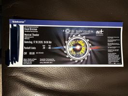 1 Ticket Floyd Division Sa 17.10. Musical Theater Basel