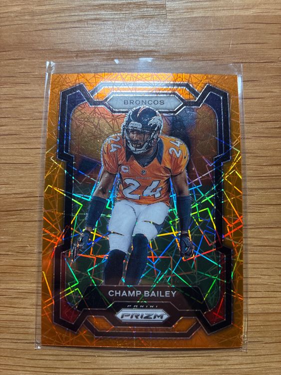 Panini Prizm Champ Bailey Denver Broncos Orange Lazer (Gebraucht) in ...