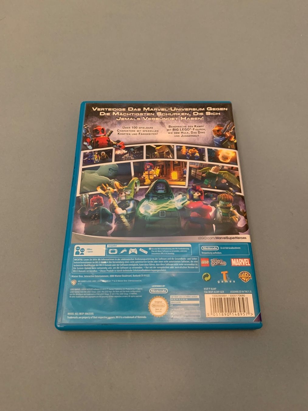 Nintendo Giochi: Wii U / Lego Marvel Super Heroes – Usato da Kölliken venduto da sergesellsretro 1