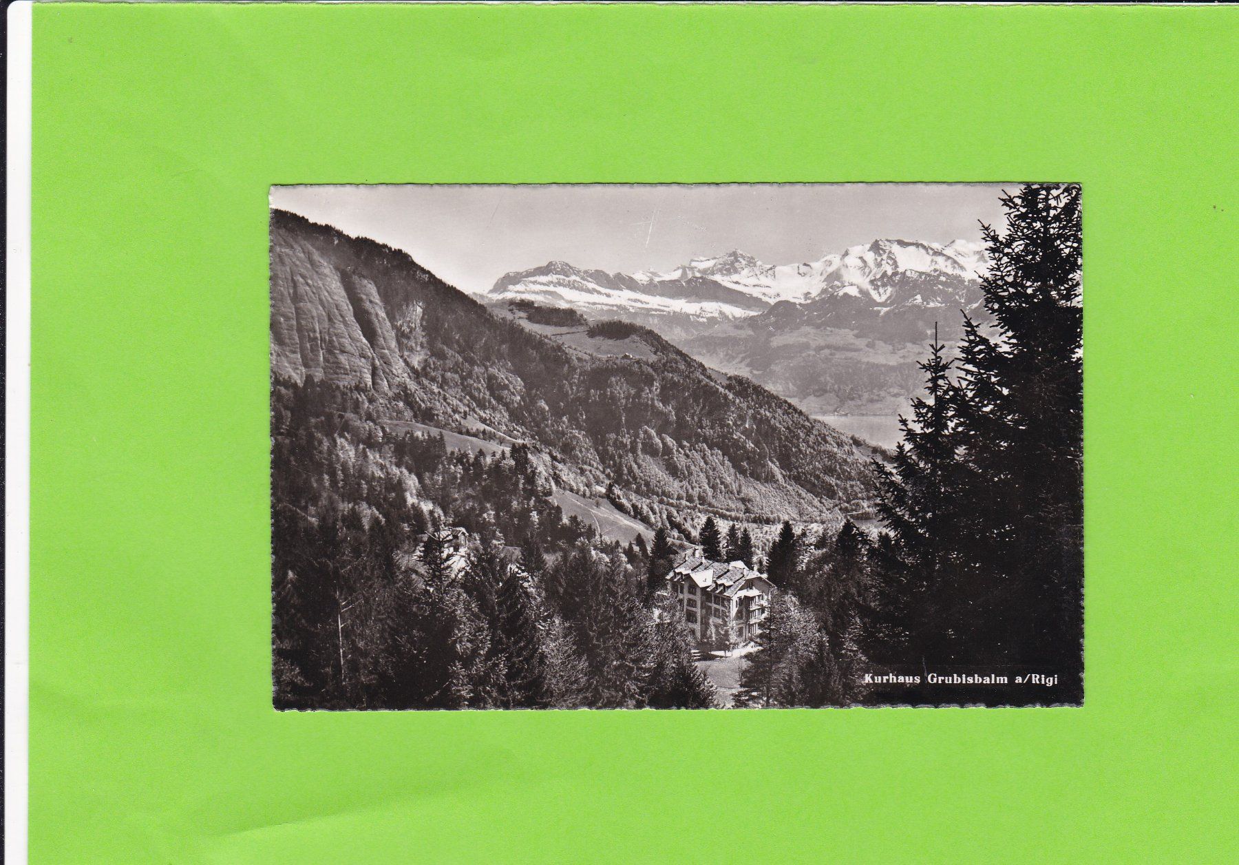 Cartoline postali: Kurhaus Grubisbalm – Usato da St. Peterzell venduto da neckertal