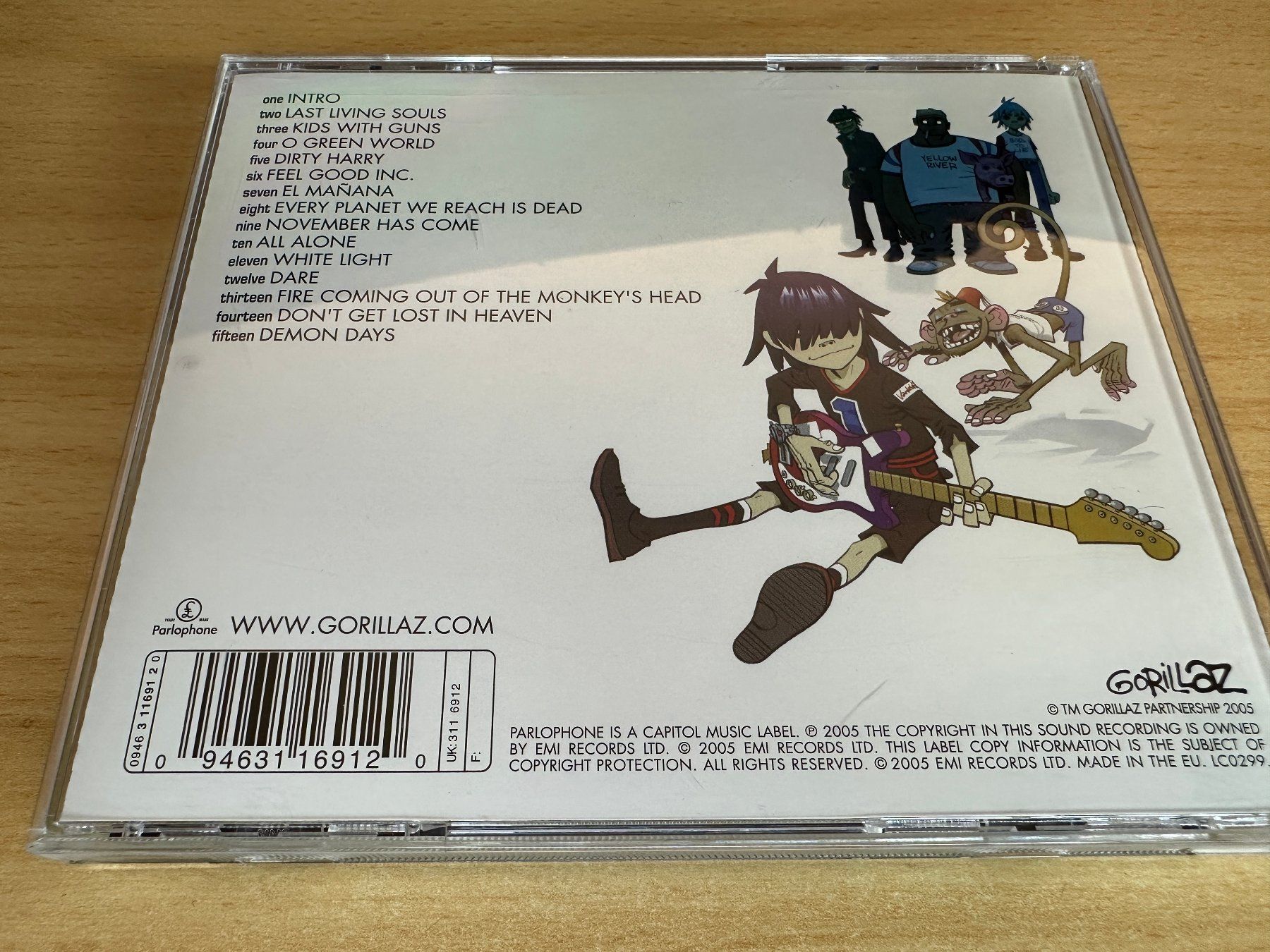 CDs: Gorillaz – Demon Days – Gebraucht aus Rikon im Tösstal von  1