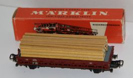 Märklin 4606 - Flachwagen DB mit Ladung