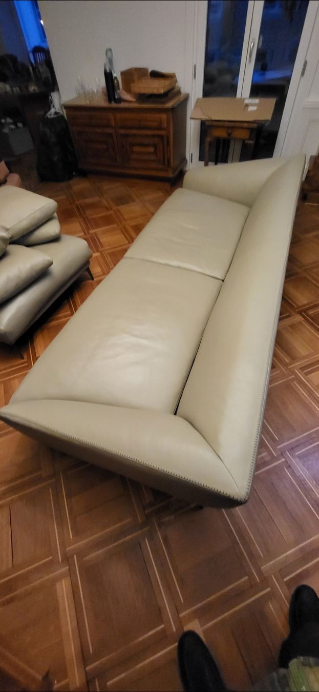 Sofas: Ledersofa alivar Designer sofa – Gebraucht aus Basel von topthings 3