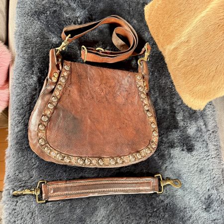 Campomaggi Vintage Leder Handtasche, Top Zustand!