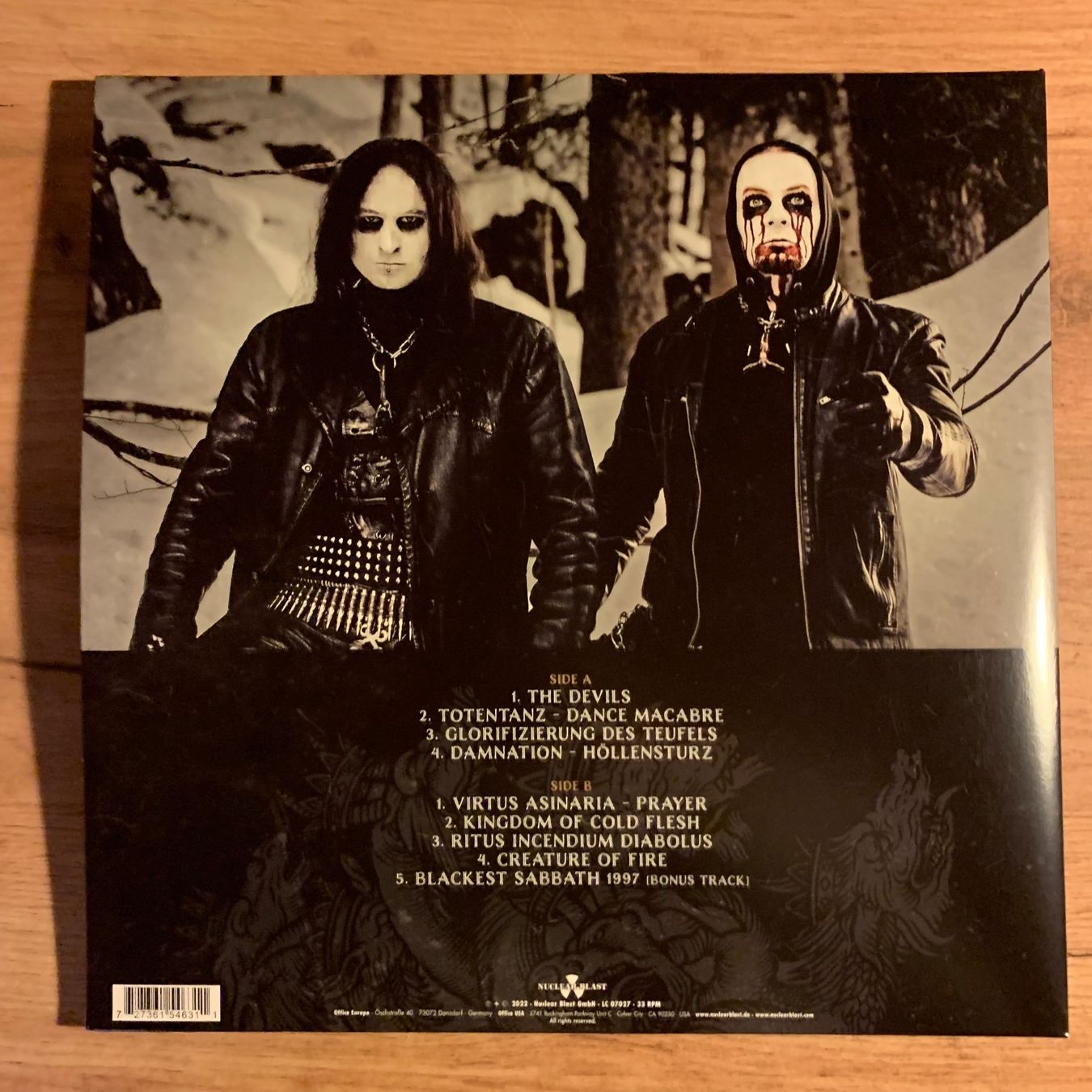 Dischi in vinile: BELPHEGOR - THE DEVILS...OG GER 2022...EX/NM – Usato da Gals venduto da Diskopat 1