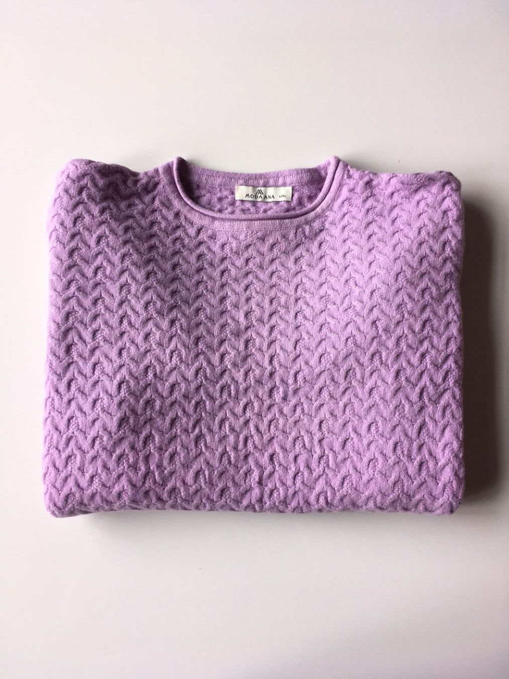 Pulls & Sweat-shirts: Pull lilas dentelle jupe volant - taille L – D'occasion à Troinex par Irisglo 9
