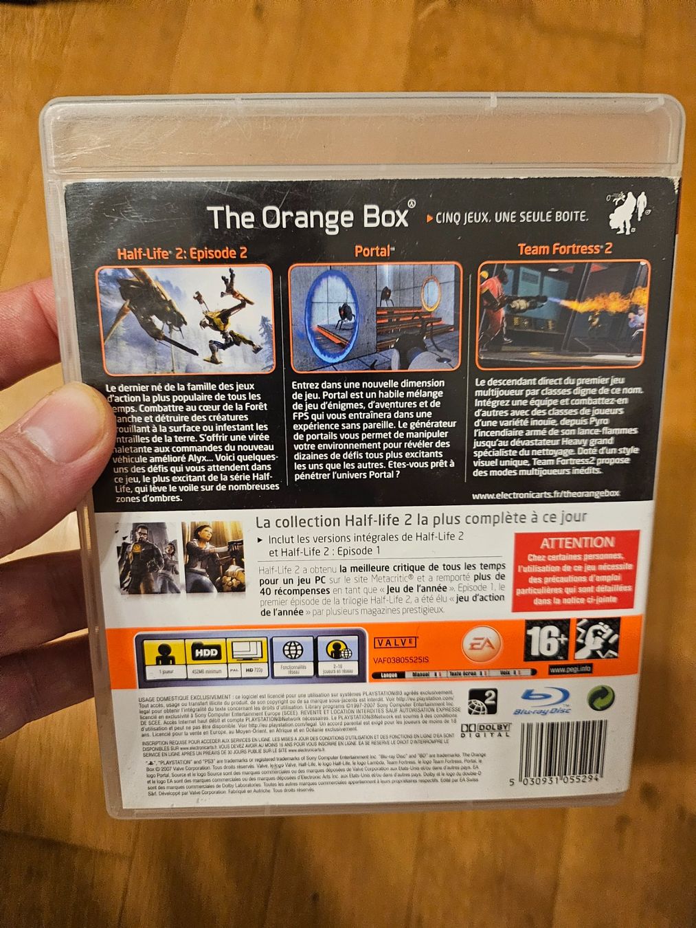 Giochi: The Orange Box UNCUT PS3 – Usato da Bern venduto da DracuLau 1