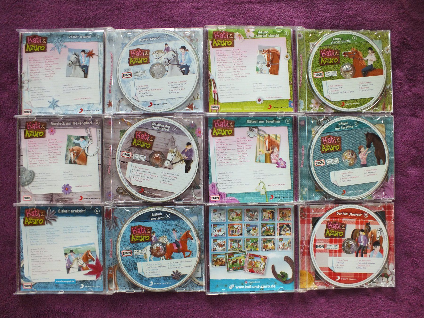 CD: 6 - Kati & Azuro - Hörspiel - CD´s – Usato da Müllheim Dorf venduto da Seeeule01 7