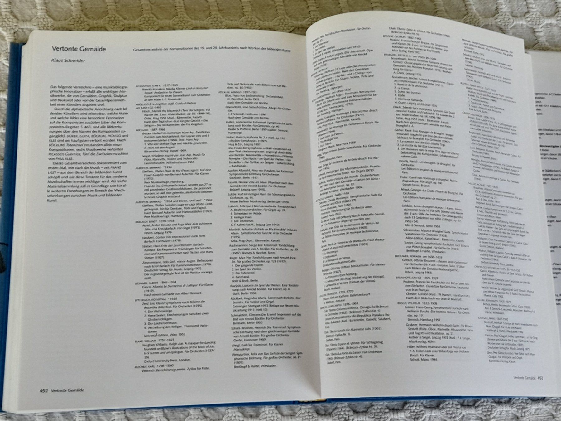 Libri: Buch " Vom Klang der Bilder " Prestel Verlag – Usato da Thun venduto da Treff.....e 9