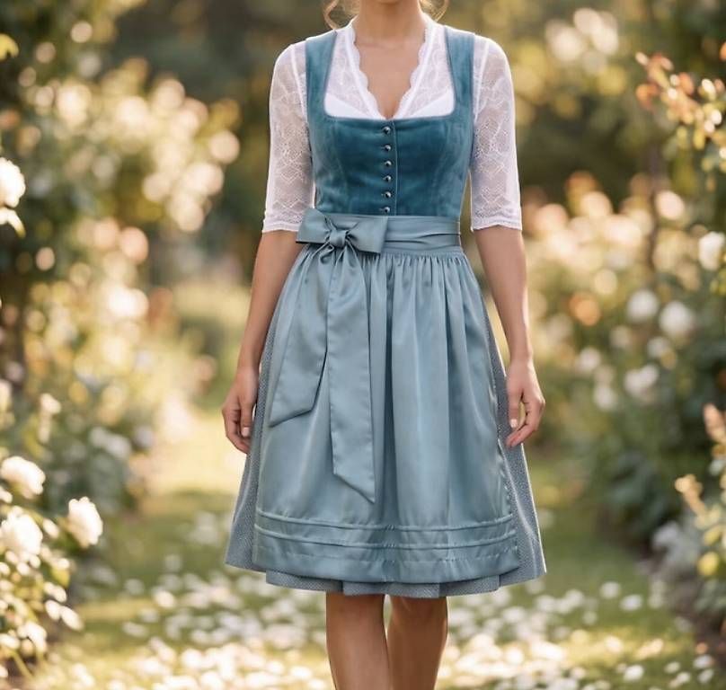 Costumi: neues Mini-Dirndl Ronja Grösse 42 – Nuovo e nell'imballaggio originale da Necker venduto da liq24 1