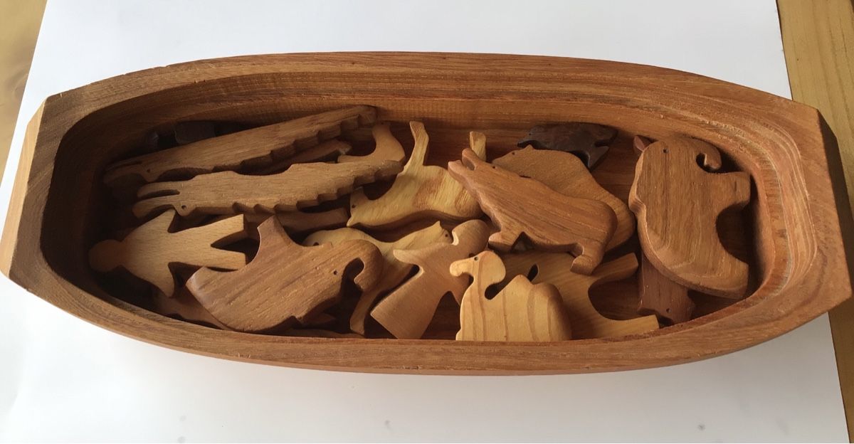Spielzeuge: Arche Noah - kunstvolles Holzspielzeug – Neu (gemäss Beschreibung) aus Ennetbaden von Nab2012 2