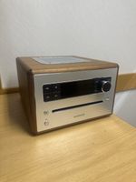 Sonoro CD2 – Design Radio mit CD-Player – Holz/Silber