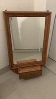 Holzspiegel mit Schublade, Wandspiegel, Top Zustand!