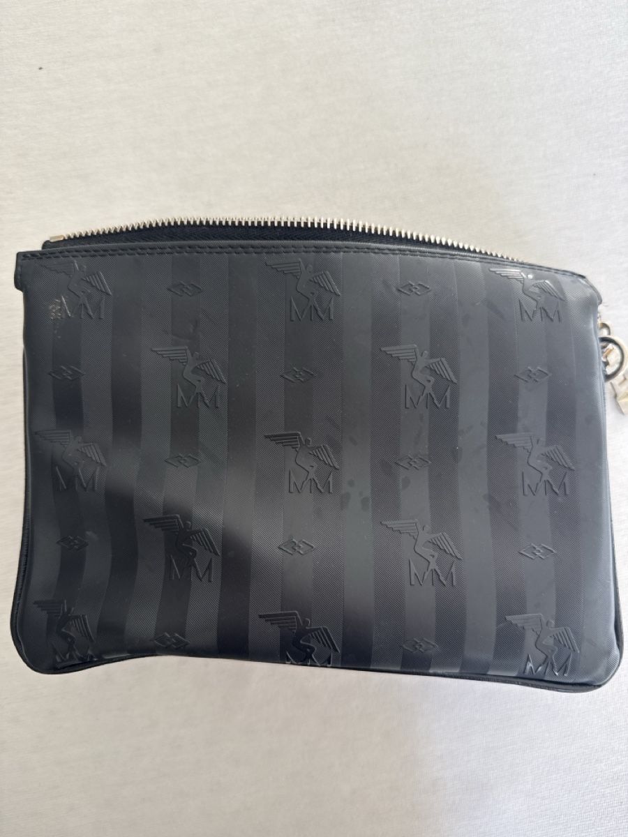 Maison Mollerus Borse da donna: Mollerus Handtasche schwarz mit drei Fächern gebraucht – Usato da Zürich venduto da Nikkii 2