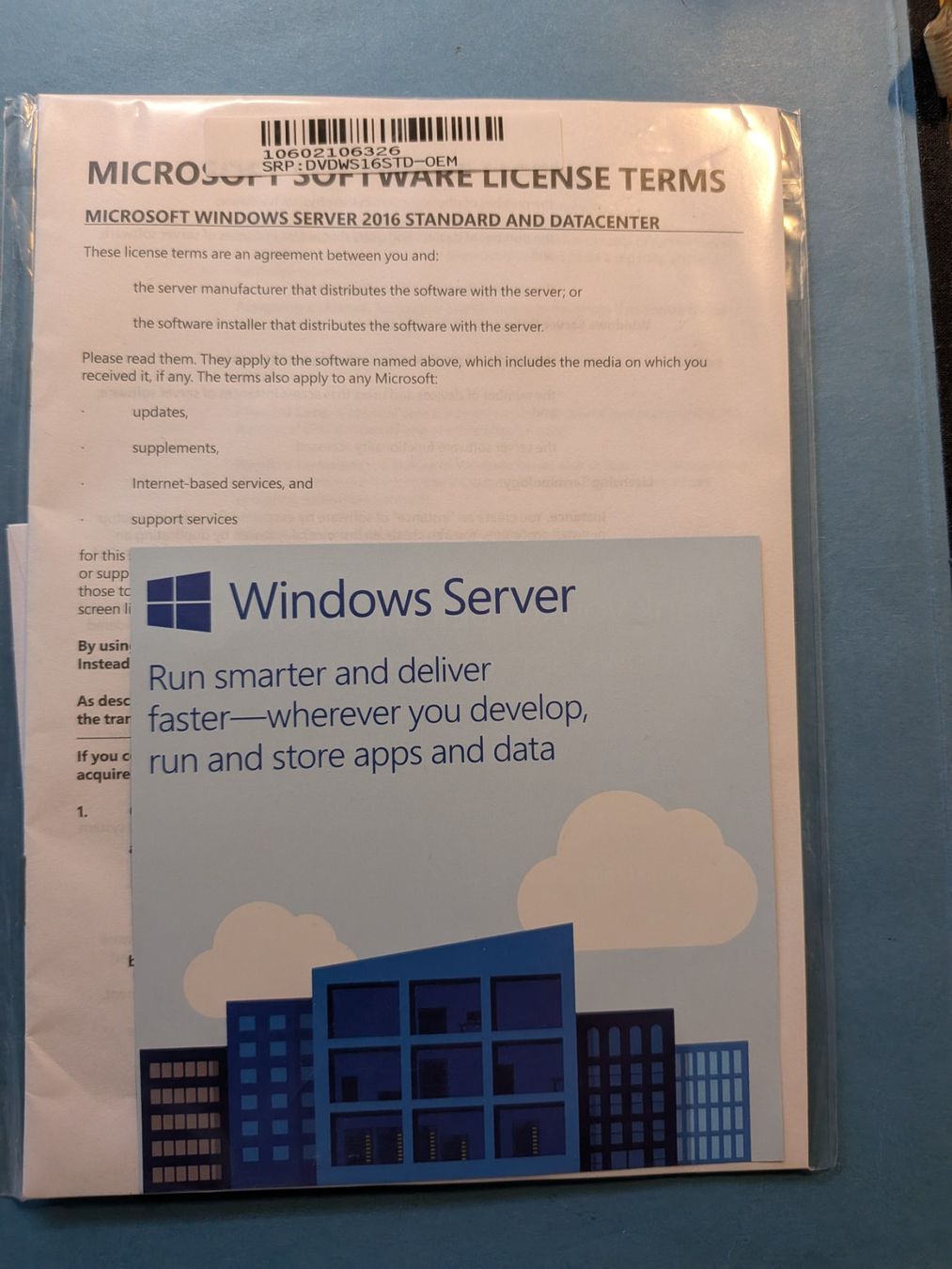 Microsoft Software: Windows Server 2016 Standard Fujitsu DVD NEUF – Nuovo e nell'imballaggio originale da Cernier venduto da Poussetofiol 1