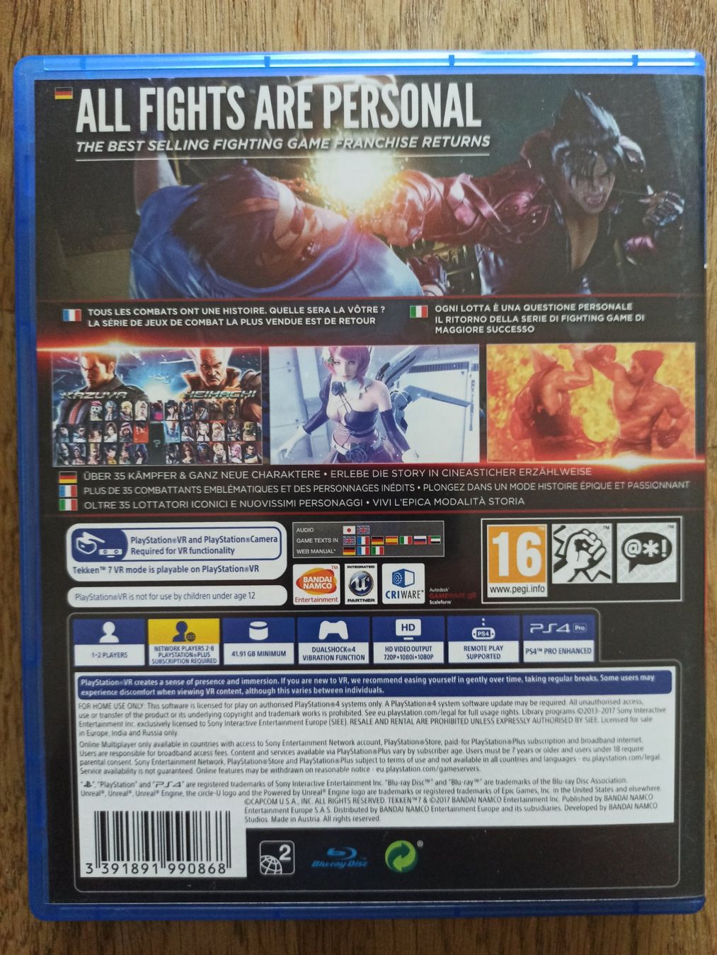 Spiele: Tekken 7 PS4 / PS5 -  VR  - TOP – Gebraucht aus Oberweningen von mar_87mx 1