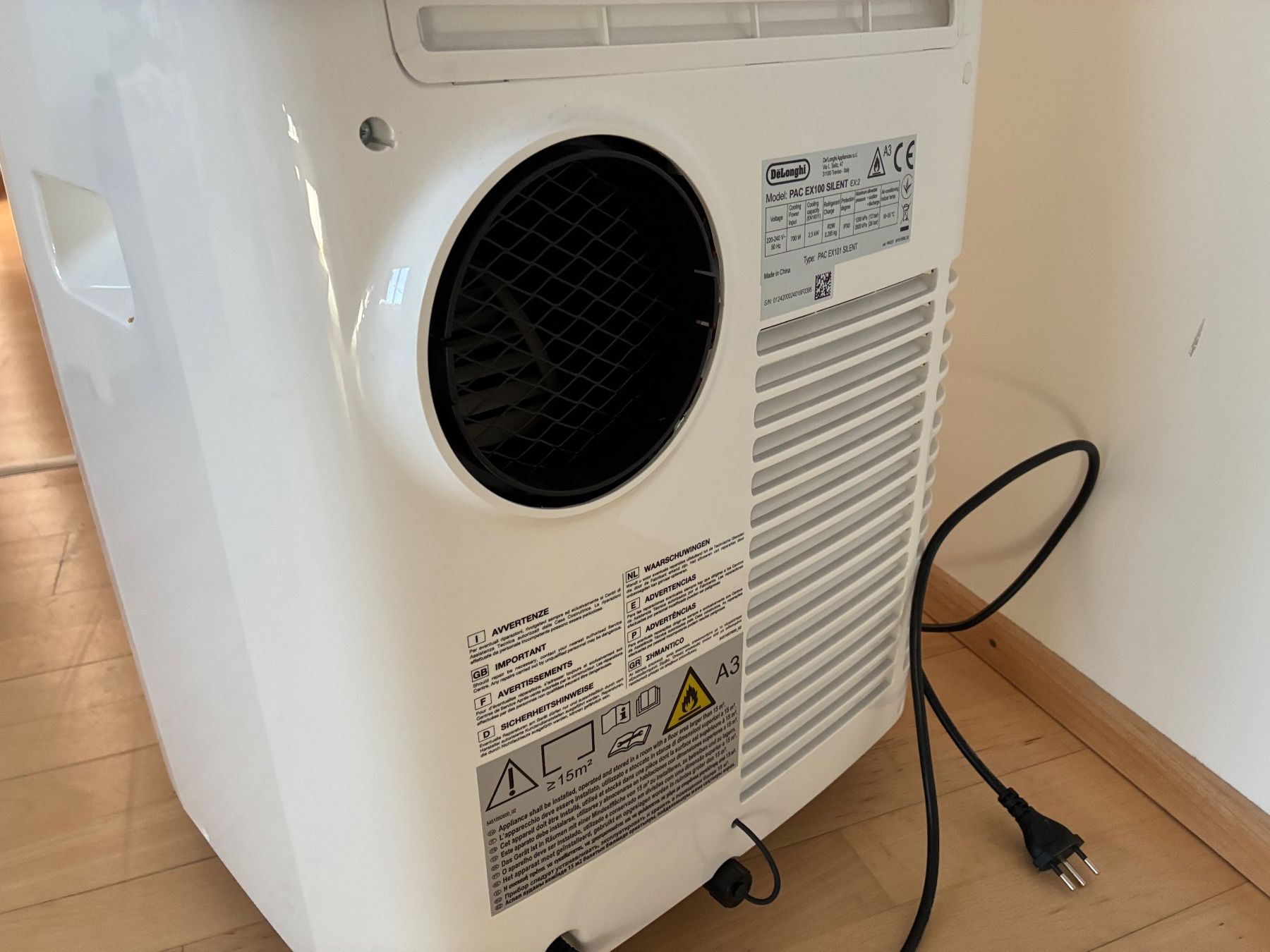 De'Longhi Klimageräte: DeLonghi Pinguino PAC EX100 Silent – Gebraucht aus Zürich von Hrop1 1