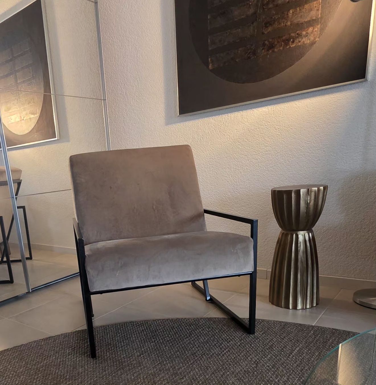 Poltrone: Samt Lounge Sessel Designer Stück  – Nuovo (secondo la descrizione) da Thalwil venduto da Noa_Nero 5