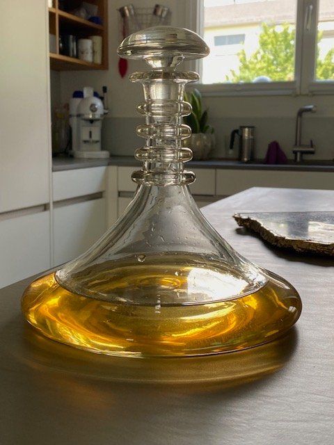 Caraffe: Midcentury Schiffskaraffe aus Glas – Usato da Wiesendangen venduto da EnricaL 6