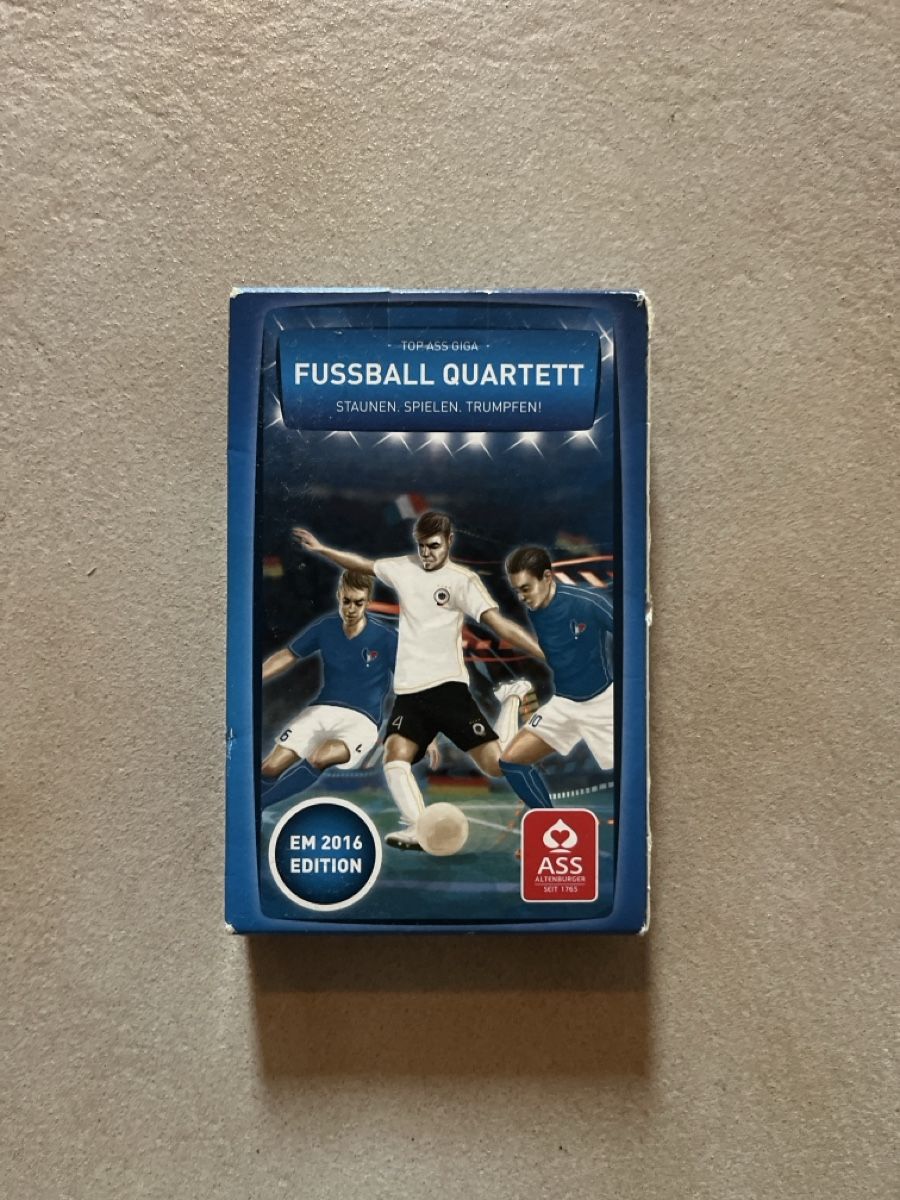 Giochi: Fussball Quartett EM 2016 Edition – Usato da Glarus venduto da chr_s287