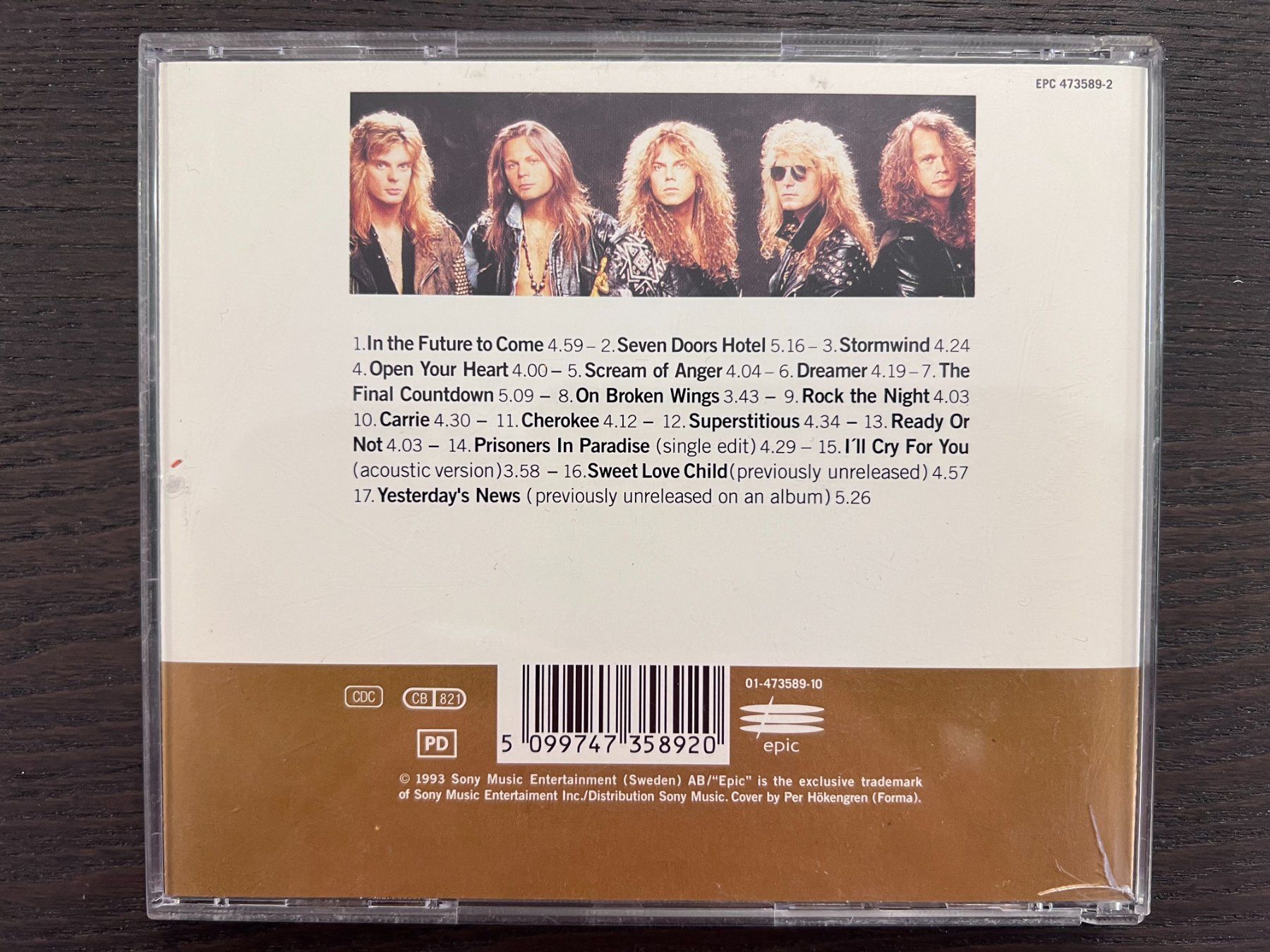 CD: Europe - 1982-1992 – Usato da Zürich venduto da MusikFreunde 1