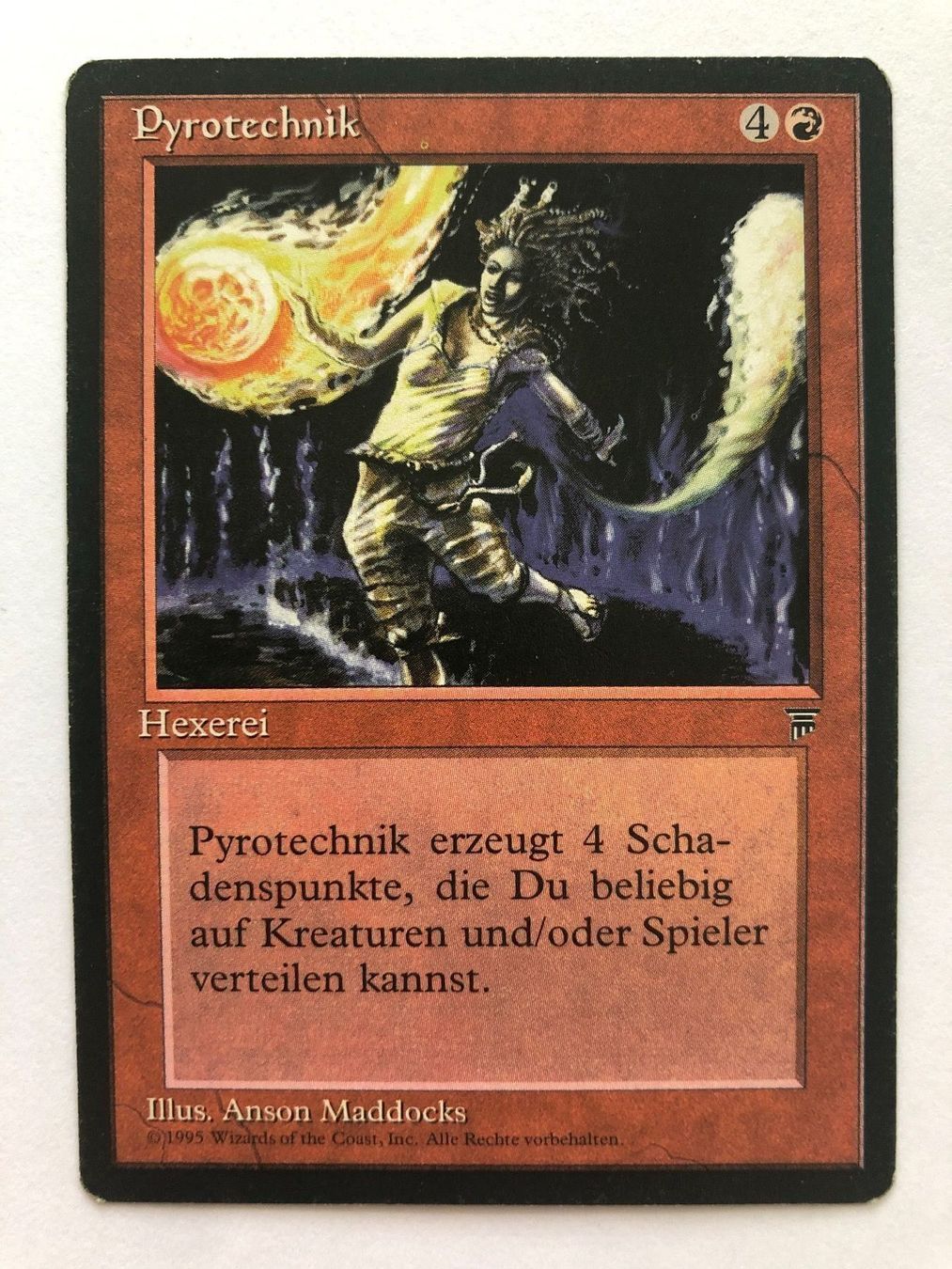 Cartoline: MTG - Pyrotechnik – Usato da Zürich venduto da T_H_O_M_A_S