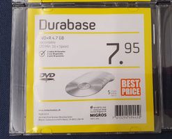 4 stück DVD+R 4,7 GB recordable