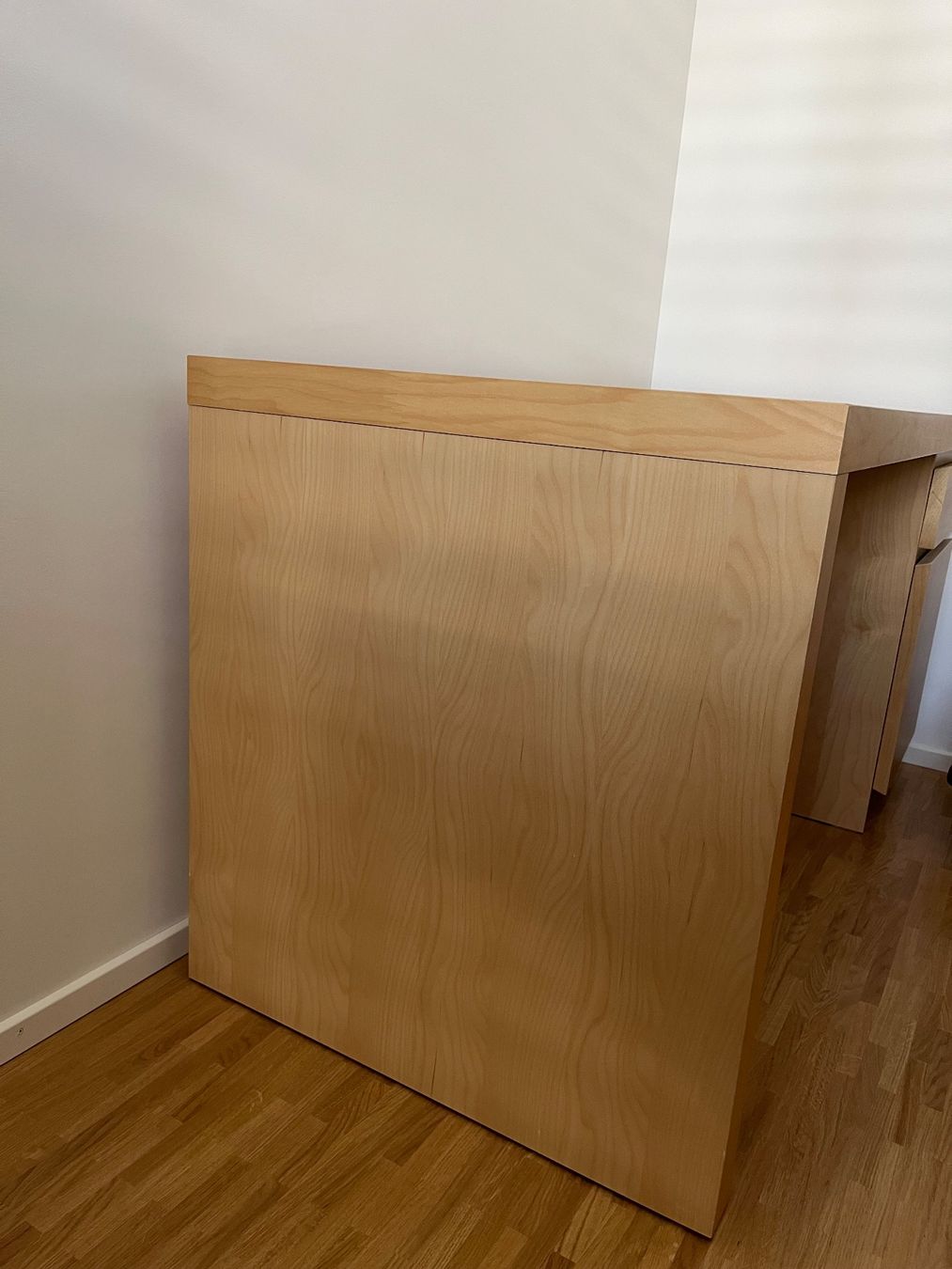Ikea Bureaux: IKEA Malm Schreibtisch, holzfarben – D'occasion à Effretikon par alu_ldc6 1