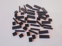 LEGO - DIVERSE - SCHWARZE - ALTE - HOCHSTEINE