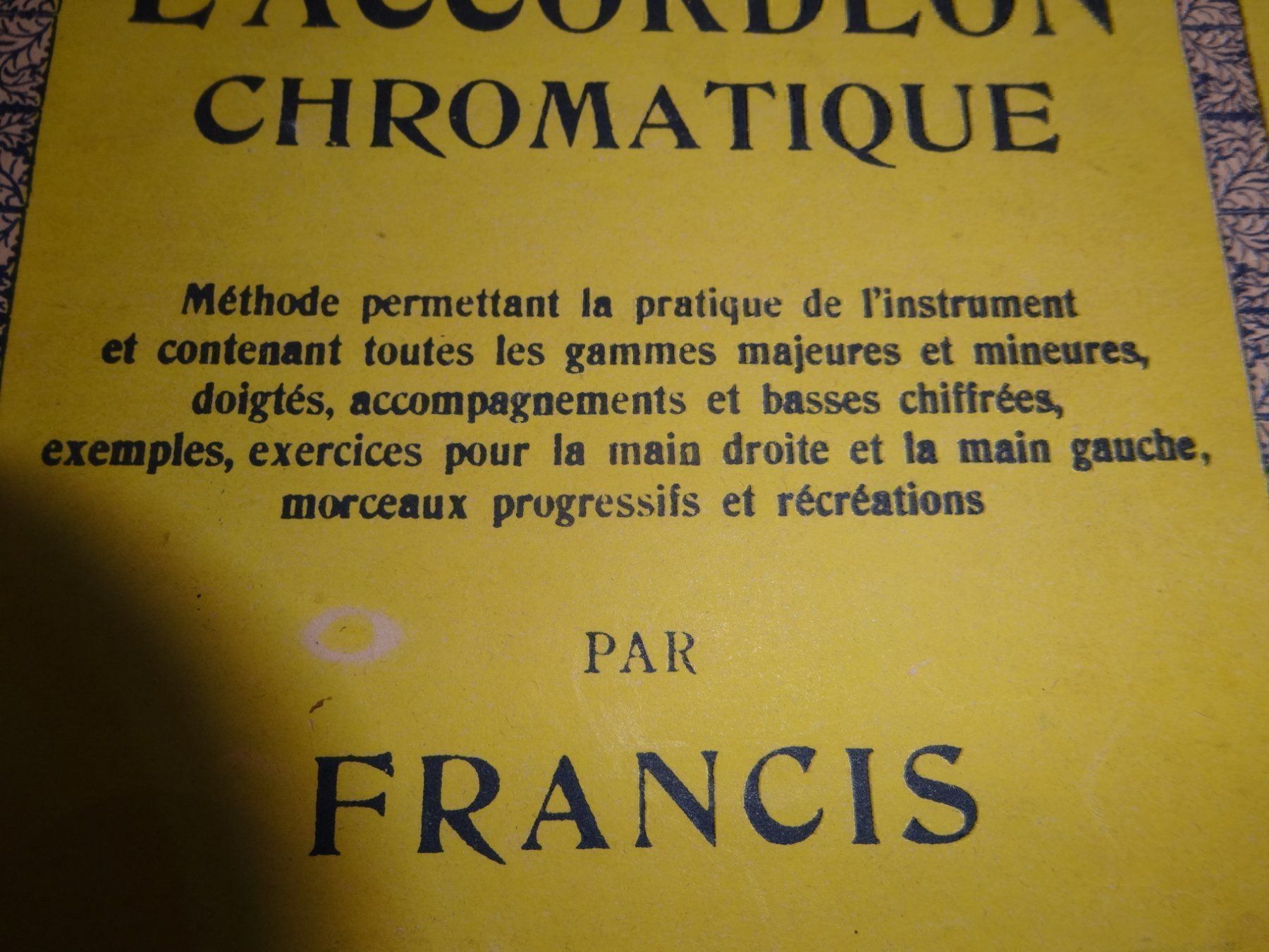 Instruments de musique: Méthode pour l'accordéon chromatique – D'occasion à Biel/Bienne par milamila02 1