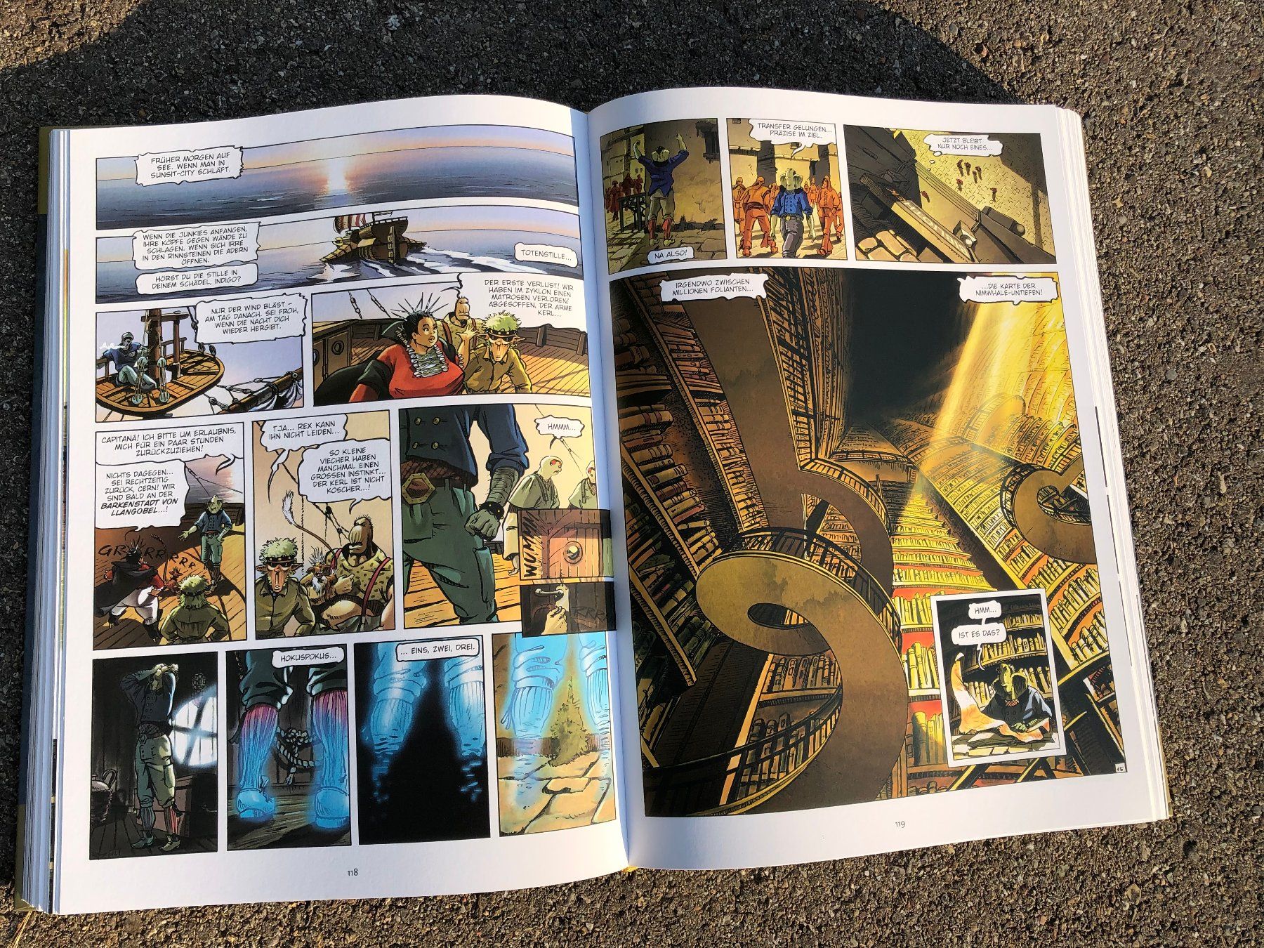 Fumetti: Comic, Indigo, Feldhoff & Schulz, Splitter Gesamtausgabe – Usato da Steg im Tösstal venduto da fraeze 2