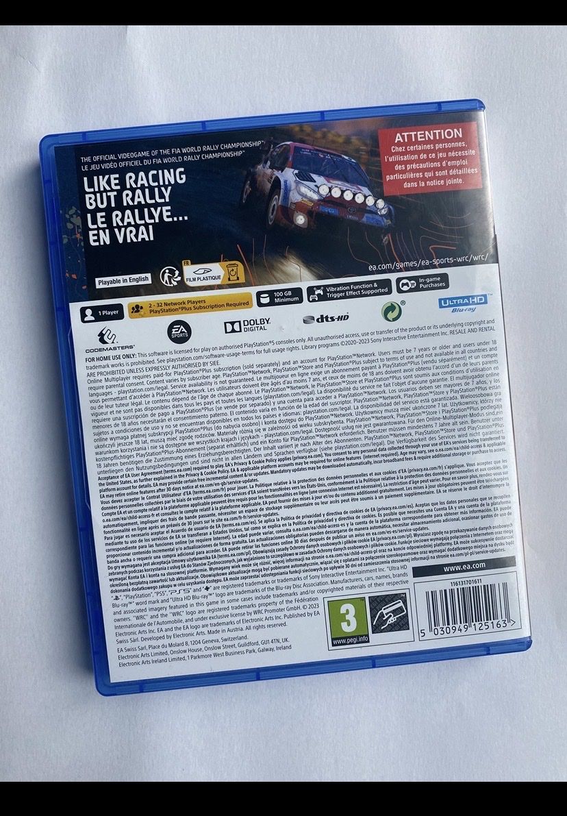 Sony Spiele: 🎮WRC PS5 – Gebraucht aus Vionnaz von reg_6gx9 2