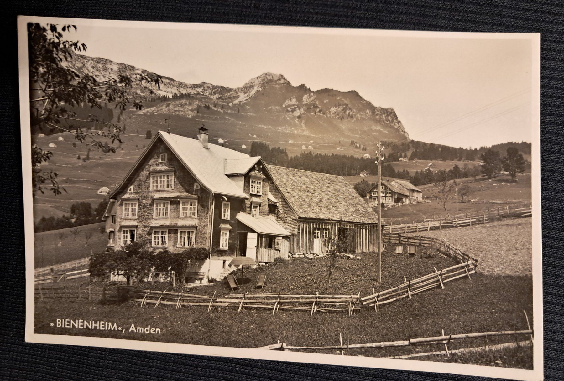 Ansichtskarten: BIENENHEIM - AMDEN 1937 – Gebraucht aus Ponto Valentino von giorgia06